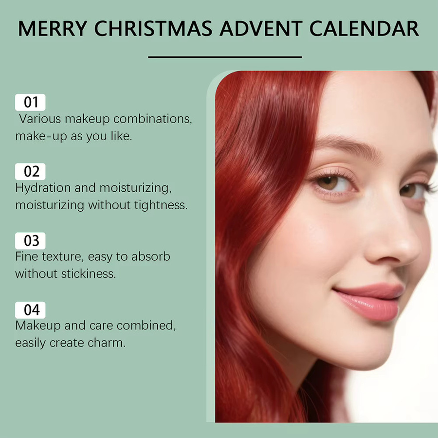 Beauty Adventskalender Hautpflege-Set und Make-up, Unisex - Bild 3