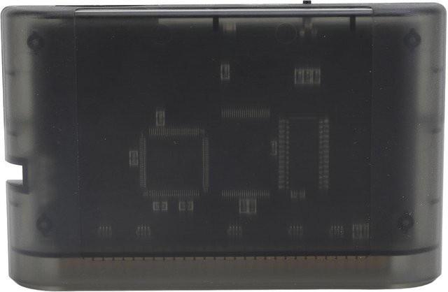 DIYelecs Professional 3000 in 1 Spielkarte für Genesis, 8GB Speicher, Schwarz und Transparent - Bild 1