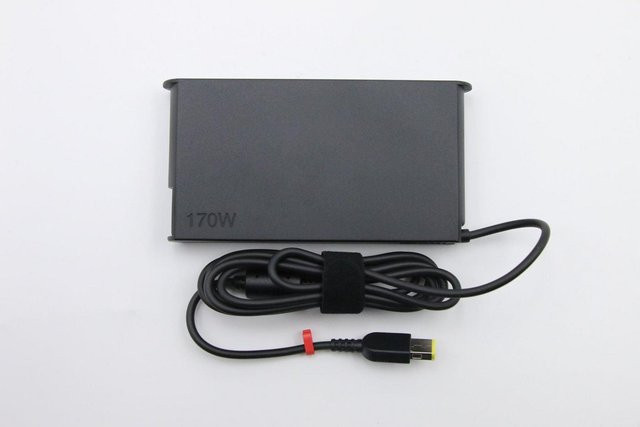 Lenovo AC-Adapter Slim 170 Watt 20V 3 Pin Barrel Plug in Schwarz (02DL140) - Bild 1
