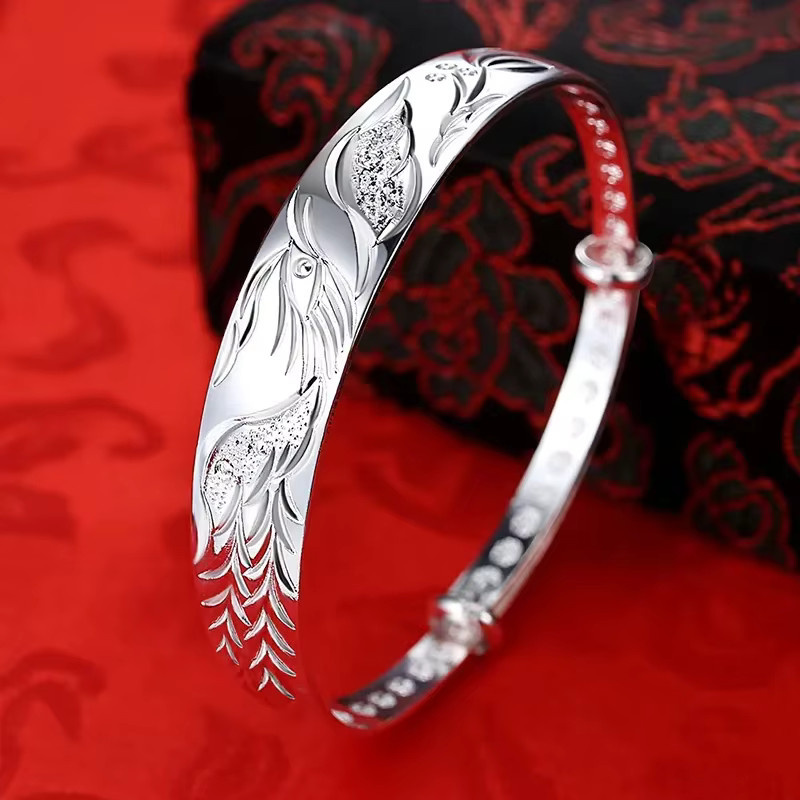 Armband Phoenix, 999 Silber, Damen - Bild 2