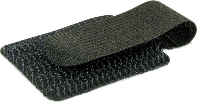Schwaiger Klett-Wandclip in Schwarz aus Kunststoff - Bild 1