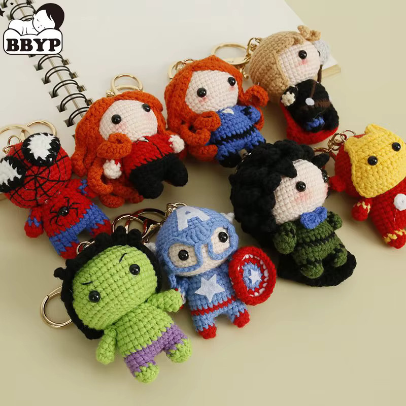 Bandai Marvel Captain America, Häkelpuppe, Schlüsselanhänger - Bild 2