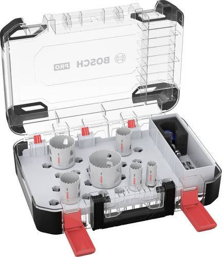 Bosch PRO Multi Material PC Plus Lochsägen-Set aus Edelstahl und HSS-Cobalt, 9-teilig, mehrfarbig - Bild 1