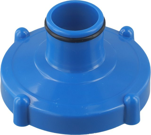 Intex Schwimmbad-Schlauchadapter aus blauem PVC mit 80 mm auf 32 mm Anschluss - Bild 1