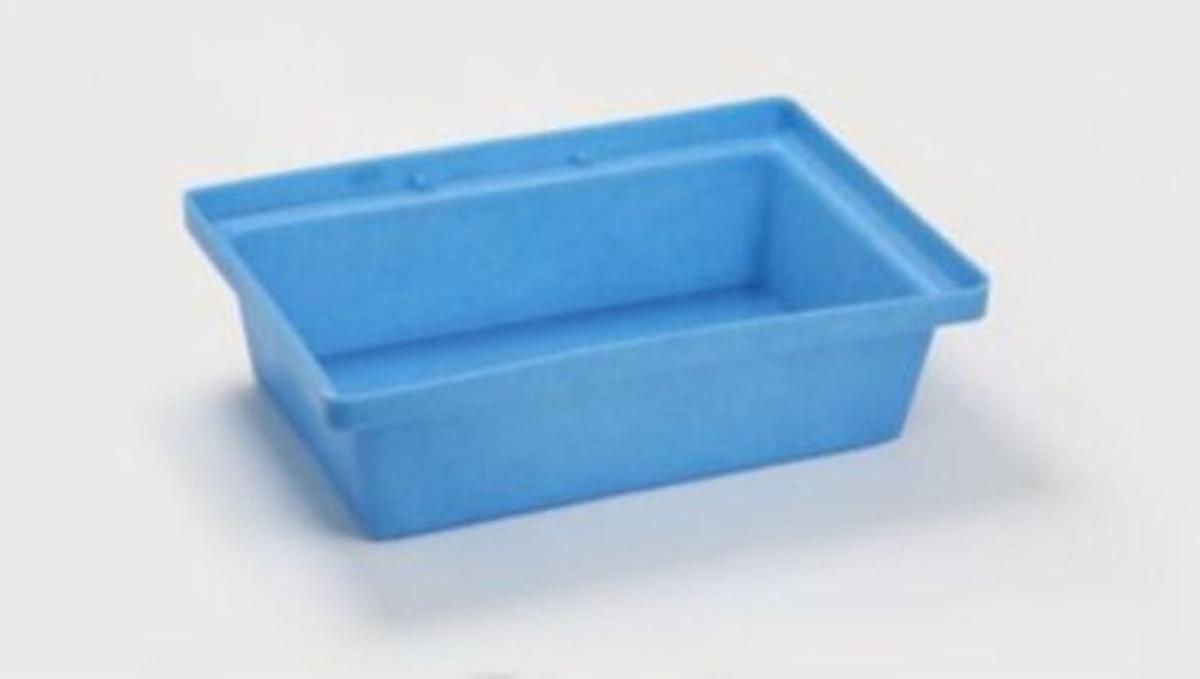 Emtez PE-Auffangwanne für Kleingebinde in Blau, B/T/H: 59,5 x 39,5 x 17 cm, 22 Liter - Bild 3