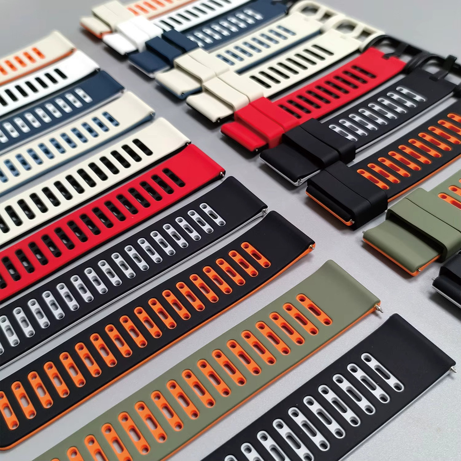 Xiaomi Uhrenarmband Silikon, 22 mm, Multicolor - Bild 1