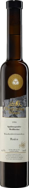 Roséwein Spätburgunder 1994 Baden, edelsüß, 0,5 l - Bild 1