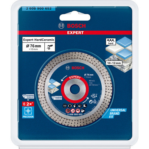Bosch EXPERT HardCeramic Diamanttrennscheibe Blau Durchmesser: 76 mm - Bild 2