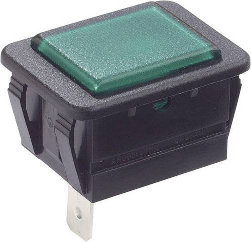 Arcolectric Meldeleuchte C0480ABNAC in Grün und Schwarz mit Click-System - Bild 1