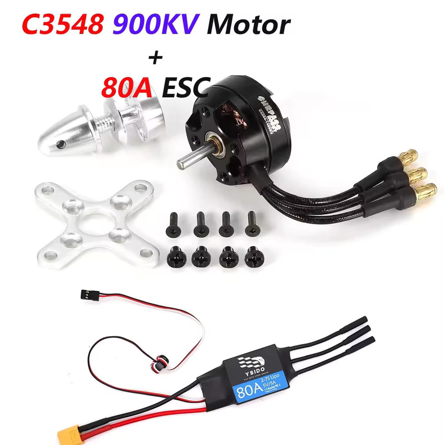 SurpassHobby Bürtenloser Motor, ESC für RC-Drohne FPV Flugzeug Quadcopter - Bild 2