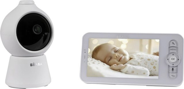 Beaba Babyphone mit Kamera ZEN Smart AI in Weiß mit WLAN und wiederaufladbarem Akku - Bild 1