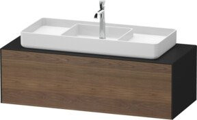 Duravit Waschtischunterschrank White Tulip in Weiß, Breite: 130 cm, Tiefe: 55 cm, Höhe: 40,8 cm - Bild 1