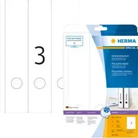 HERMA Ordnerrückenetikett SPECIAL breit/lang in Weiß für Inkjet-Drucker B: 7,5 cm, H: 29,7 cm - Bild 1