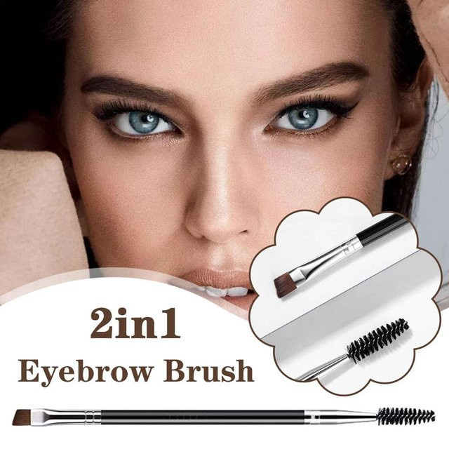 jaysuing Doppelseitiger Augenbrauen- und Wimpernpinsel, Damen - Bild 1