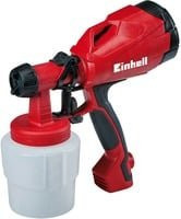 Einhell Farbsprühpistole TC-SY 400 P für Lacke und Lasuren in Rot, Schwarz und Weiß - Bild 1
