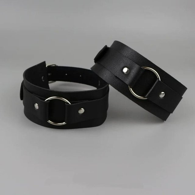 Brustkette Herren, Punk Style, Schwarz, 2tlg. - Bild 1