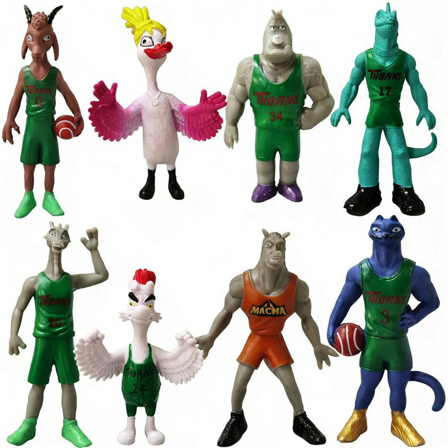 Yiran toy 1 Cartoon Miracle Dream Team Anime Figuren 6-8-teiliges Set - Bild 2