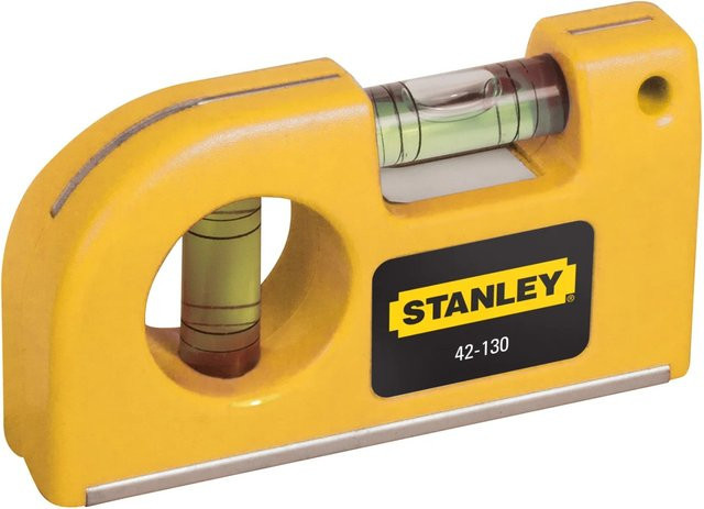 Stanley Taschenwasserwaage magnetisch Gelb L x B x H: 8,4 x 4,6 x 2 cm - Bild 1