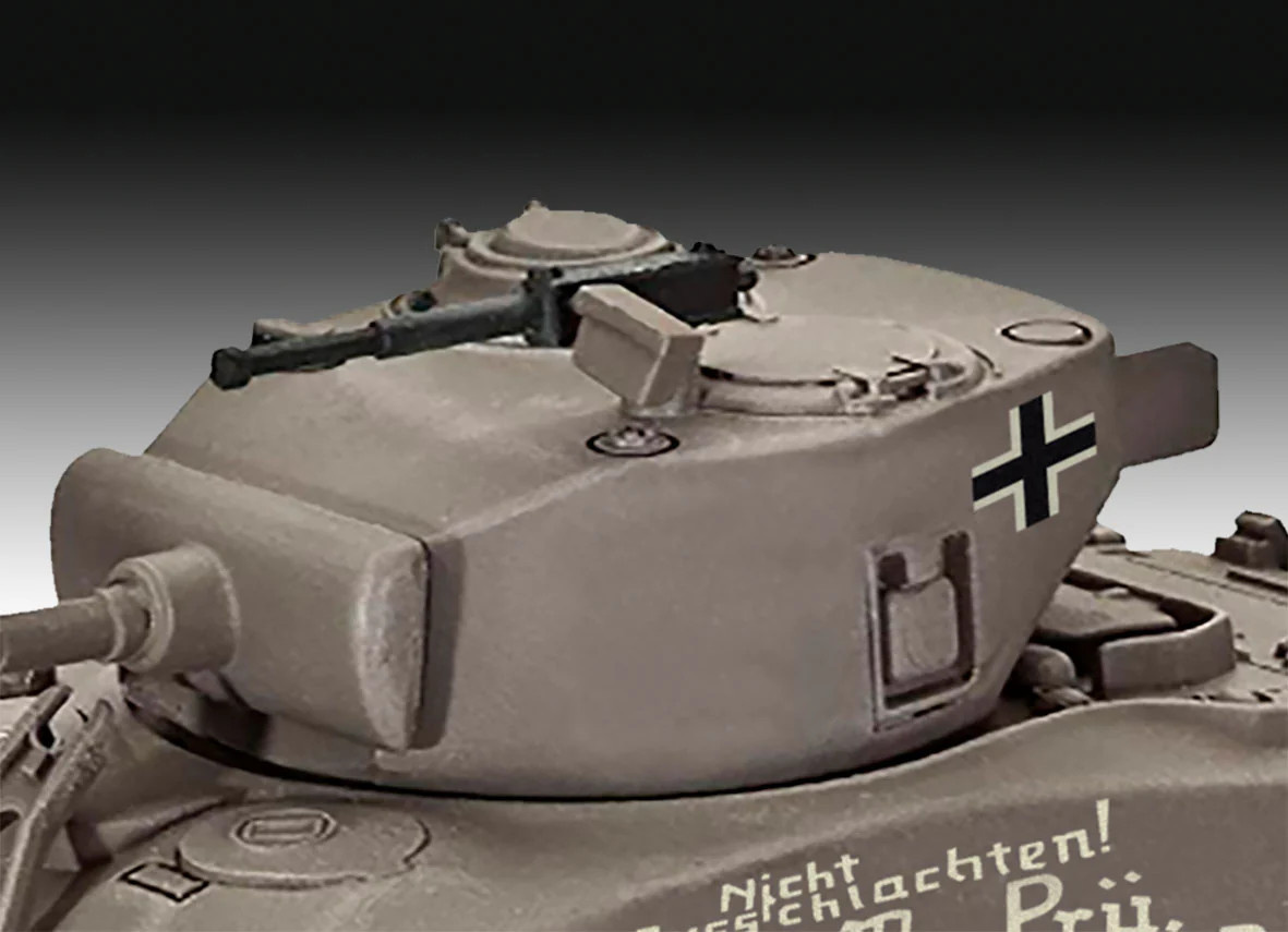 Revell Sherman M4A1, Fahrzeug, 1:72 - Bild 4