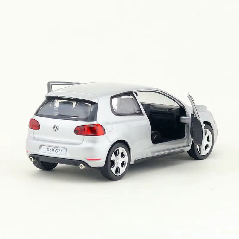 MAKEDA VW Golf 6, Spielzeugauto, Maßstab 1:36, Metall, Türen geöffnet - Bild 3
