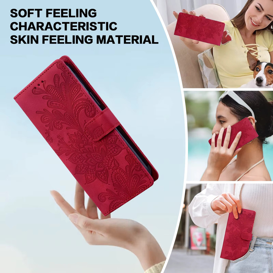 Magnetische Lederhülle mit Flip-Funktion und Brieftaschen-Design für Motorola Moto G04 G04S G10 G20 G30 G13 G23 G53 G14 G22 G31 G41 G32 G34 G35 G24 Power in Blau - Bild 3