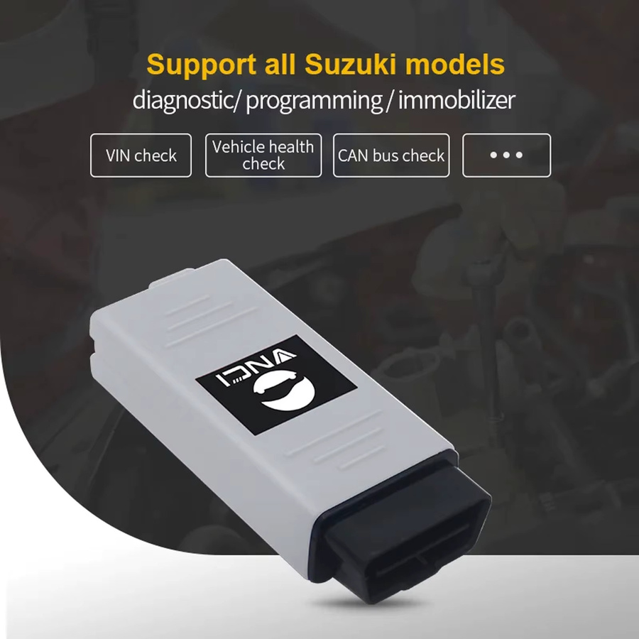 VNCI 6516SZ OBD2 Diagnose Scan Tool für Suzuki mit WLAN Adapter zur Programmierung der Wegfahrsperre und OEM Software Unterstützung - Bild 4