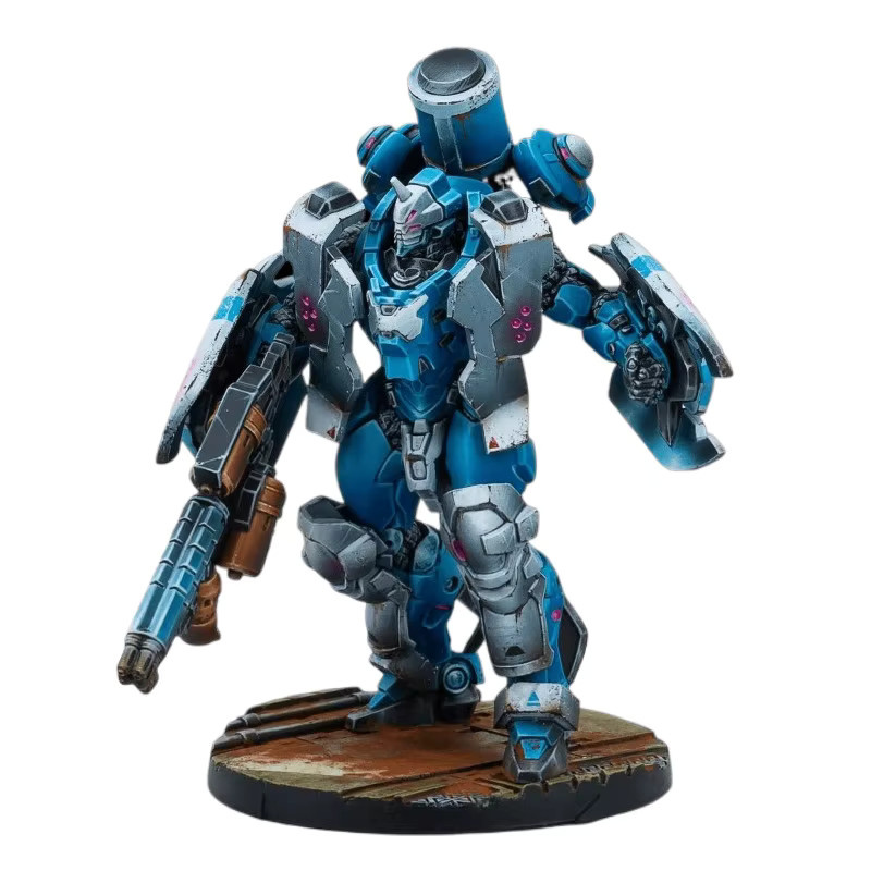 EVANOVM Mech Warrior Modellbausatz, Gießharz, unbemalt - Bild 2