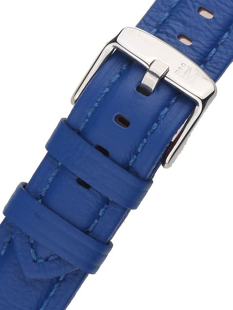 Morellato Uhrenarmband Leder, blau, 14 mm - Bild 1
