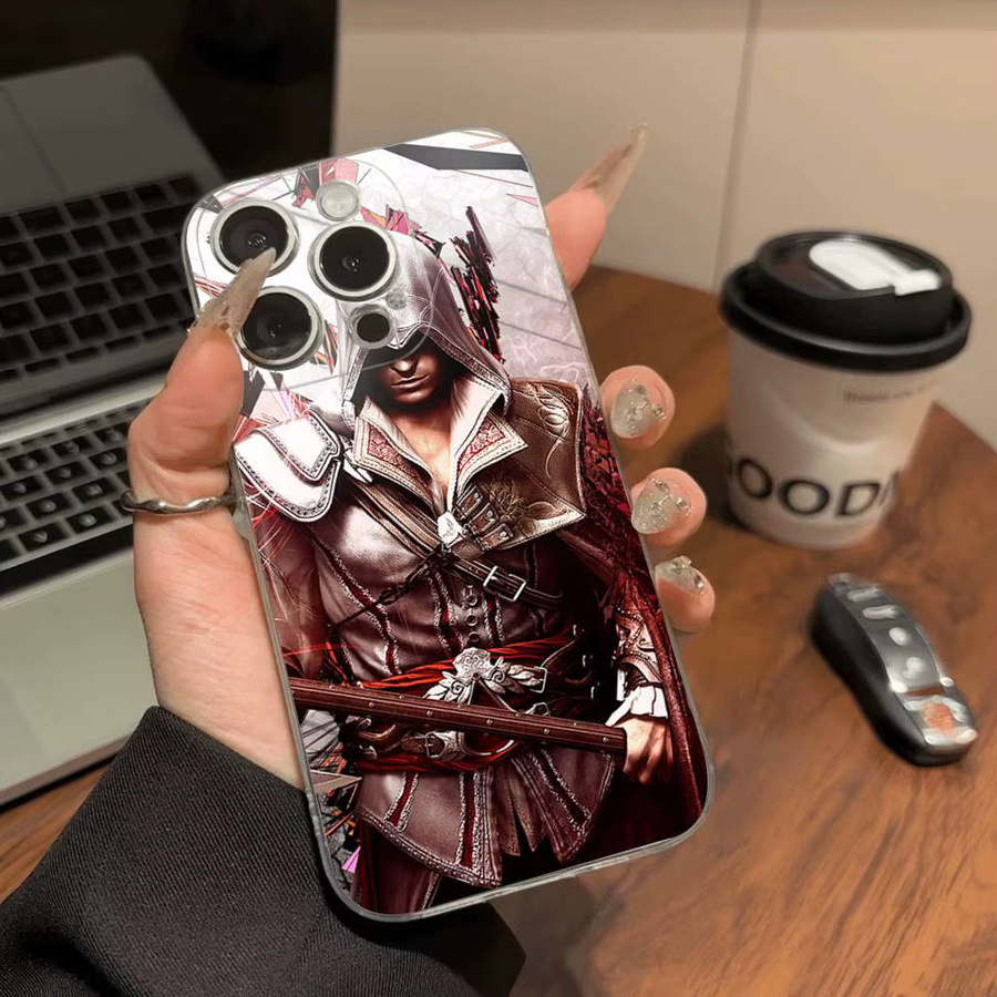Assassins Creed Handyhülle für iPhone 17 16 15 14 13 12 11 Pro Max Plus Air in Multicolour - Bild 2