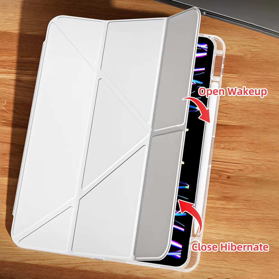 Magnetische Smart Cover Tablet-Hülle für Apple iPad mini, Air und Pro in Pink - Bild 5