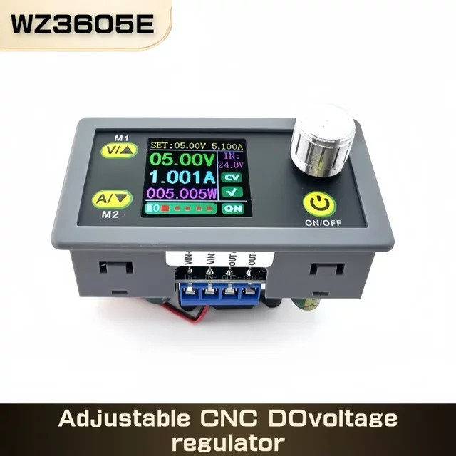 WZ3605E DC-DC Buck-Boost Wandler CC CV Leistungsmodul mit Voltmeter und Amperemeter, 36V 5A, Einstellbares Labornetzteil - Bild 1