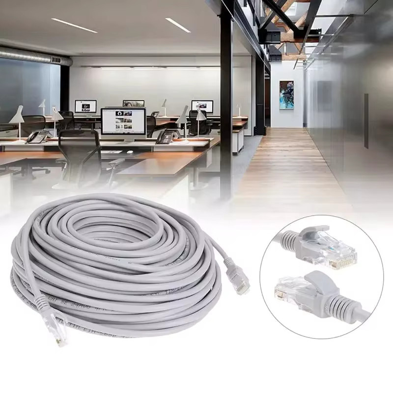 Cat5e Ethernet LAN Patchkabel mit RJ45 Stecker in Rot - Bild 2