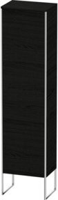 Duravit Hochschrank XSquare in Schwarz, stehend, Tiefe links, B/T/H: 50 x 35,6 x 201,6 cm - Bild 1