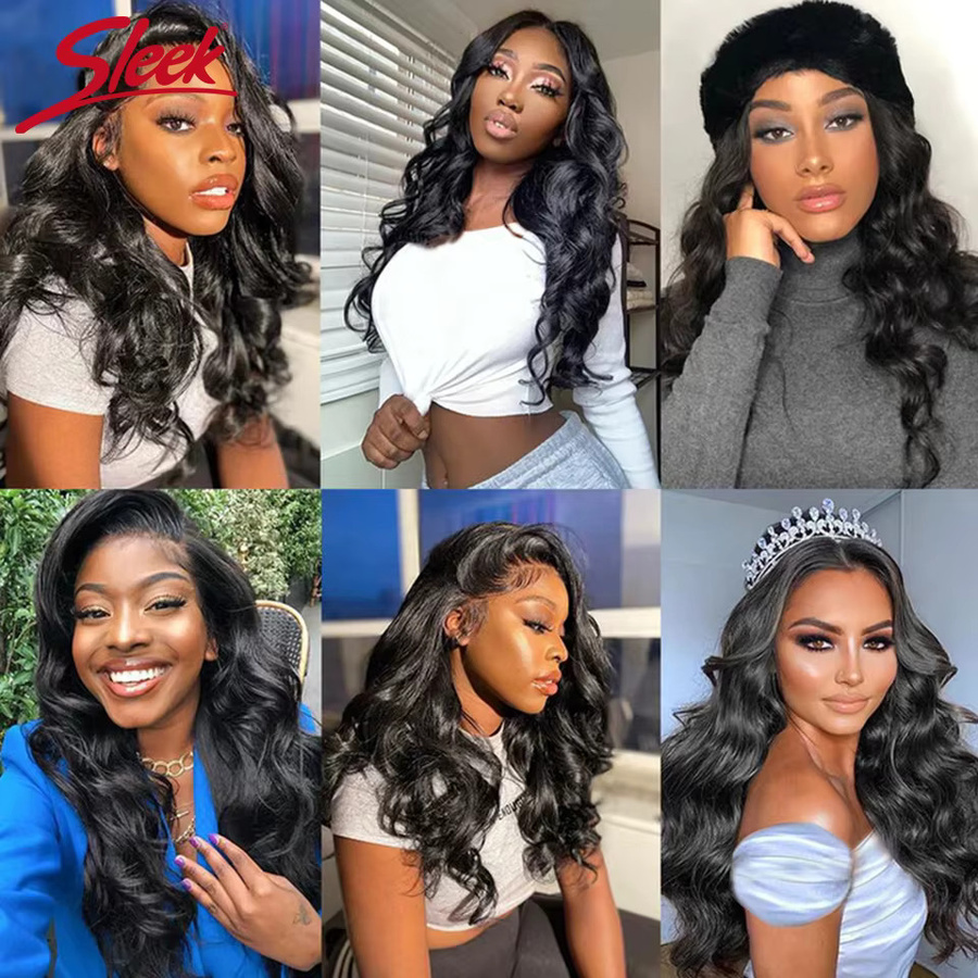 Sleek Brasilianische Körper Welle Haar Extensions, Remy Haar Bundles, Unisex - Bild 6