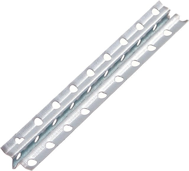 Protektor Schnellputzschiene 1105 Putzlehre aus Stahl in Silber, Länge: 250 cm, Breite: 10 mm - Bild 1