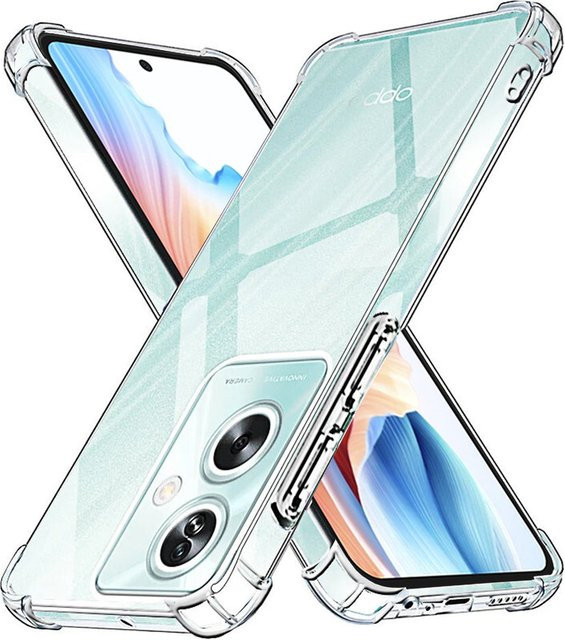Techsuit Stoßfeste Handyhülle für OnePlus Nord N30 SE und Oppo A79 in Transparent - Bild 1