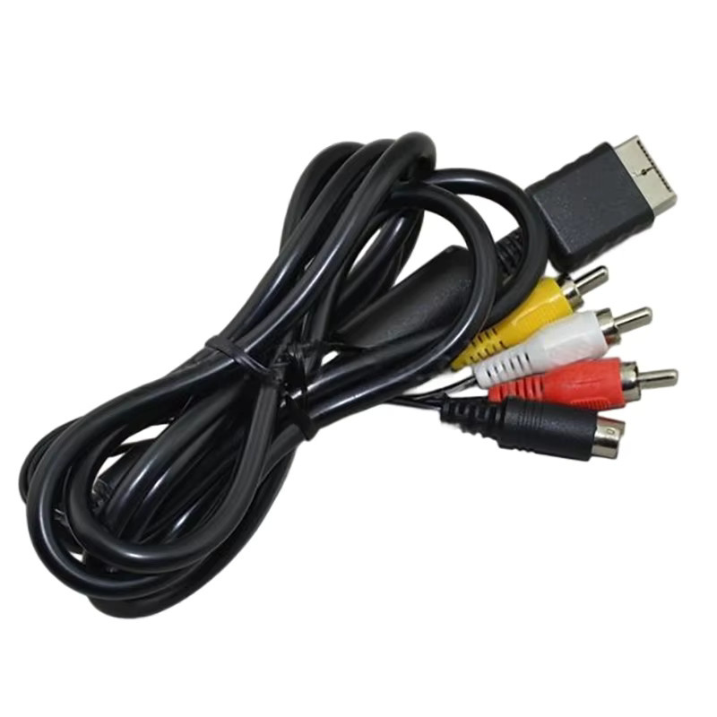 Sony S-Video Audio-Video-Kabel für PlayStation PS2 und PS3 in Schwarz - Bild 3