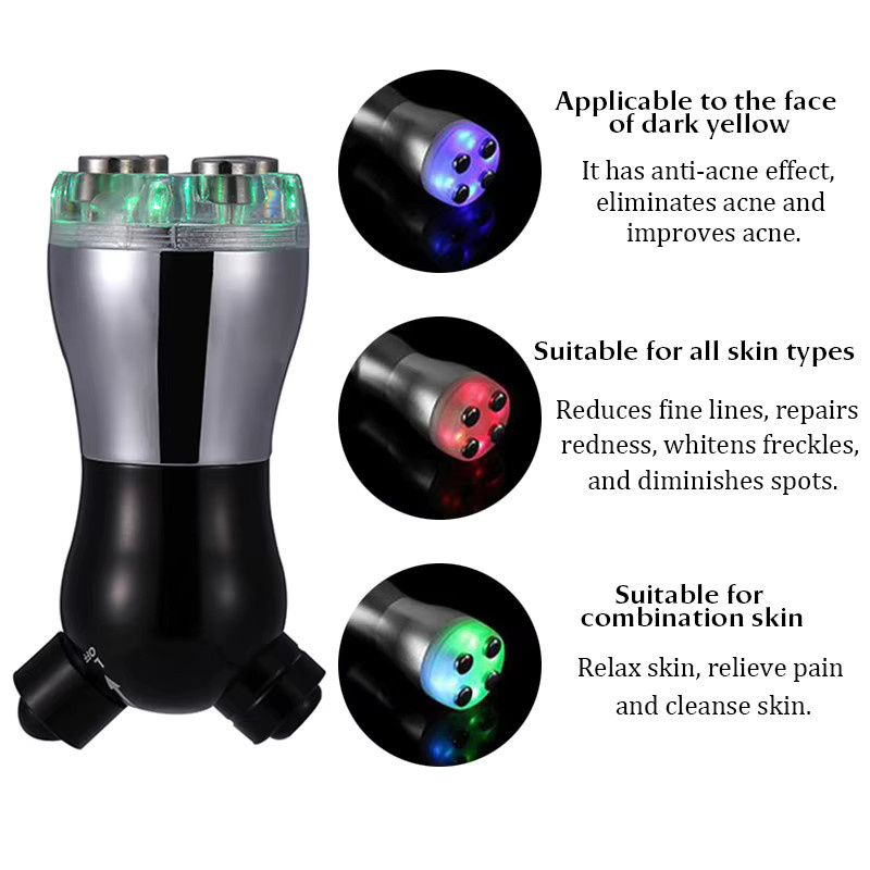 Raiuleko Vibrationsmassagegerät für das Gesicht, Unisex - Bild 2