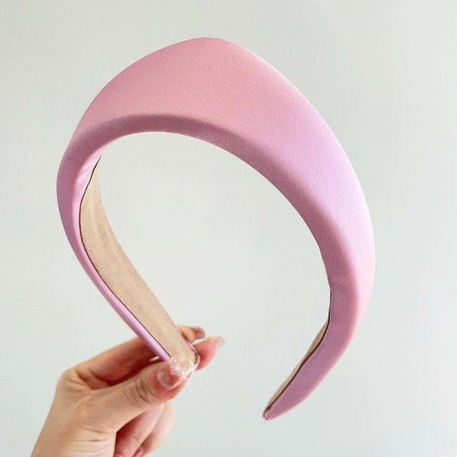 Rd lala Stirnband Samt, pink, Damen - Bild 1