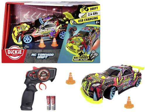 Dickie Toys Tornado Drift RC Modellauto 1:24 Rennwagen ab 6+ - Bild 2