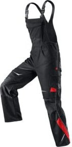 Kübler Pulsschlag Latzhose Cordura Schwarz/Mittelrot Größe 62 - Bild 1