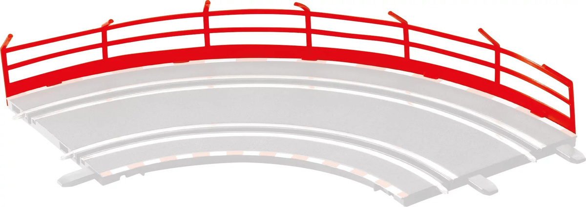 Carrera Guardrail Fence, Zubehör, 10-teiliges Set - Bild 1