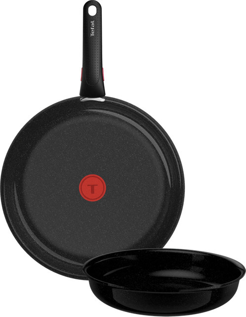 Tefal Ingenio Excellence Ceram Pfannenset 3-teilig, Schwarz mit Keramikbeschichtung - Bild 1