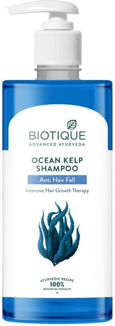 Biotique Meeresalgen Anti-Haarausfall Shampoo, 500 ml, für coloriertes Haar - Bild 1