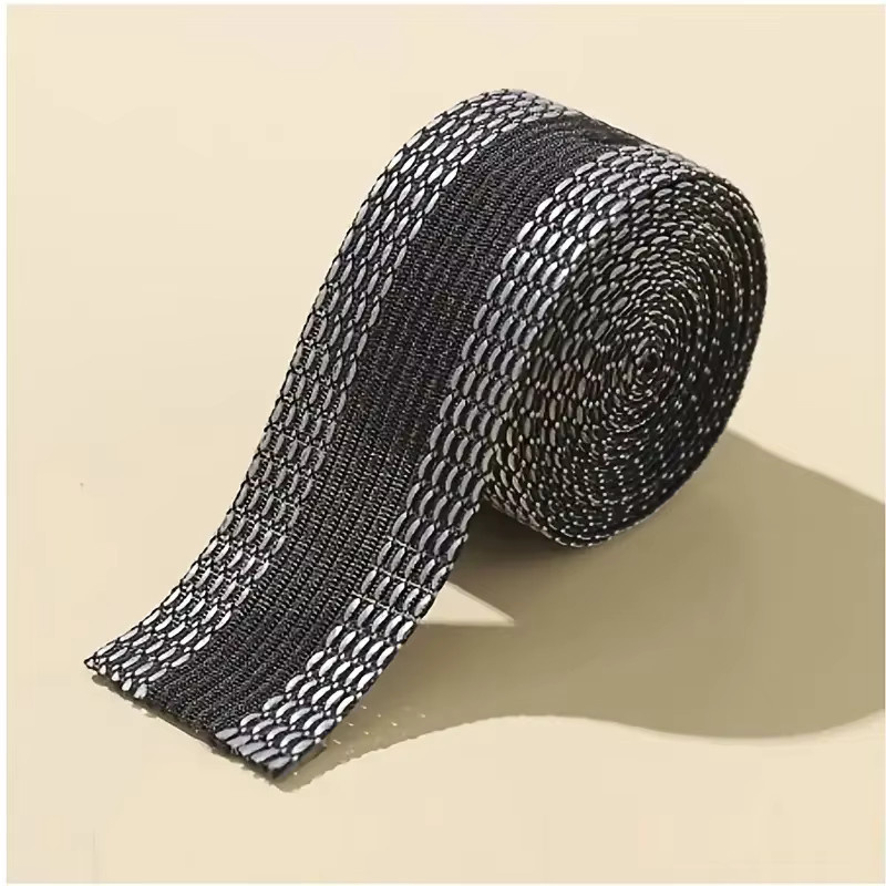 DIY-Eisensaum-Aufkleber in Schwarz zur Modifizierung der Hosenlänge für Jeans und Anzughosen aus Metall - Bild 2