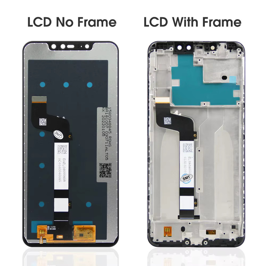 Xiaomi Redmi Note 6 Pro LCD Display mit 6,26 Zoll Touchscreen Digitizer Montage inklusive Rahmen in Schwarz - Bild 4