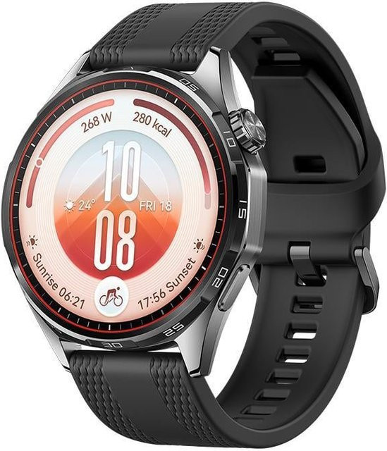 Huawei WATCH GT 7 Smartwatch in Schwarz mit 46mm Gehäuse und Fluoroelastomer-Armband - Bild 1