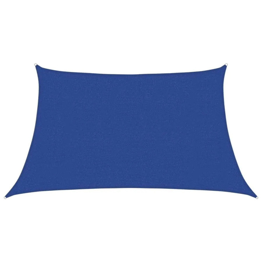 Furnicato Sonnensegel aus HDPE in Blau mit 90% UV-Schutz, B x H: 4 x 2 m - Bild 2