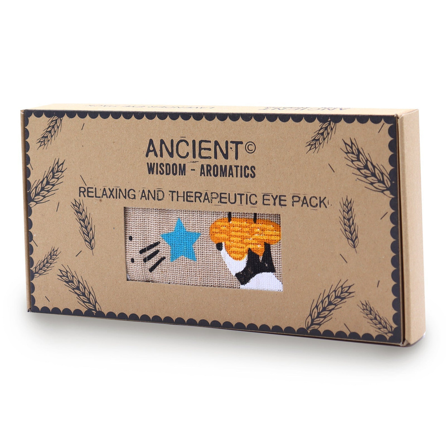 SHAMTAM Lavendel-Augenkissen in Geschenkbox aus Baumwolle Natur - Bild 3