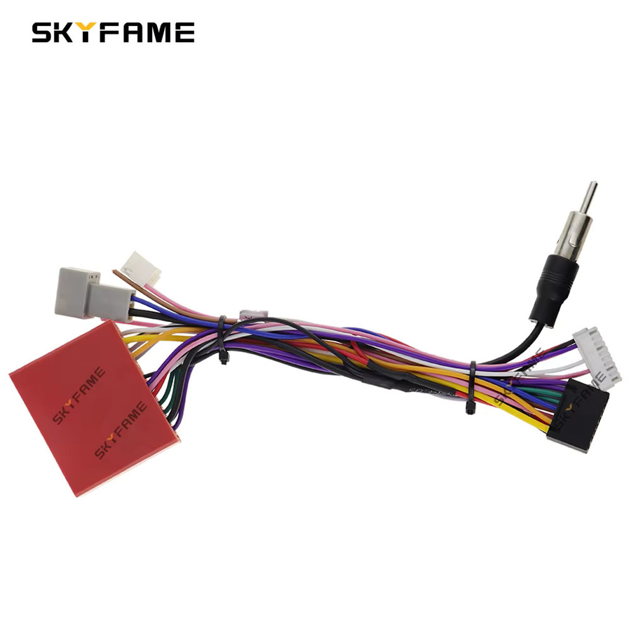 SKYFAME Auto 16pin Kabelbaum Adapter mit Canbus Box Decoder für Mazda RX8 Android Radio Power Kabel - Bild 3